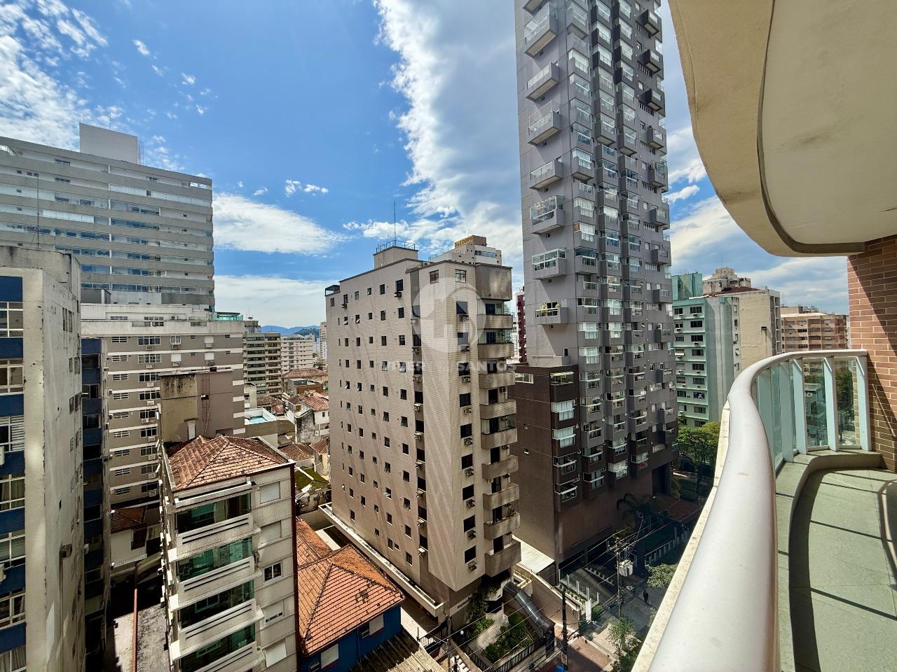 Flat Mobiliado 53 m², Vista para o Mar, 2 Varandas e Serviços de Apart-Hotel no Gonzaga – Santos/SP em Gonzaga, Santos — foto 8