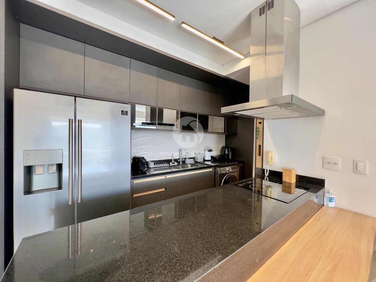 Apartamento em Prédio frente mar, vista mar, planejado e mobiliado, lazer completo, na Pompéia em Santos em Pompéia, Santos — foto 14