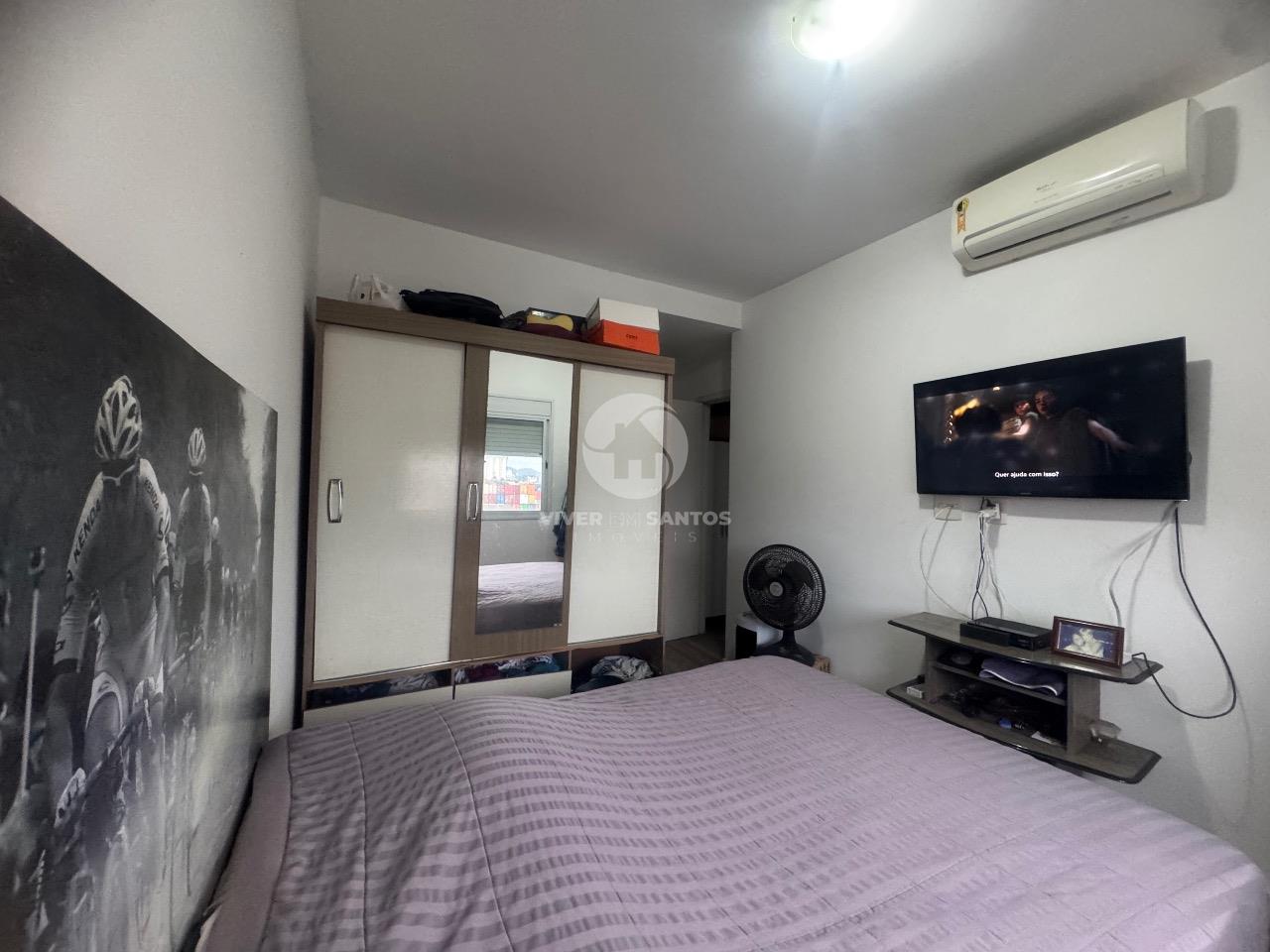 Apartamento 2 Dormitórios com Suíte, Sacada e Lazer Completo - Próximo da Praça Palmares Santos/SP em Macuco, Santos — foto 8