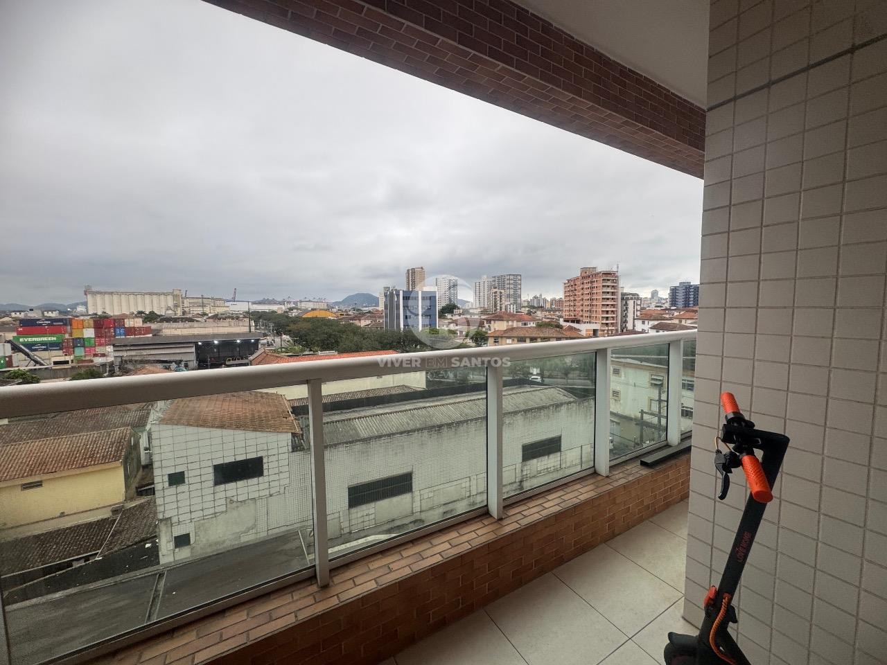 Apartamento 2 Dormitórios com Suíte, Sacada e Lazer Completo - Próximo da Praça Palmares Santos/SP em Macuco, Santos — foto 2