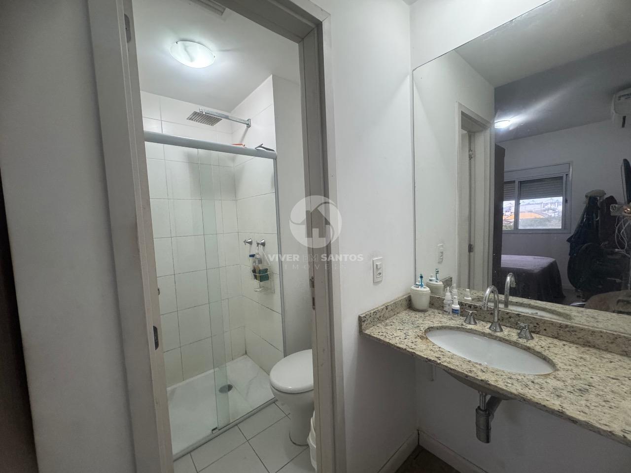 Apartamento 2 Dormitórios com Suíte, Sacada e Lazer Completo - Próximo da Praça Palmares Santos/SP em Macuco, Santos — foto 9