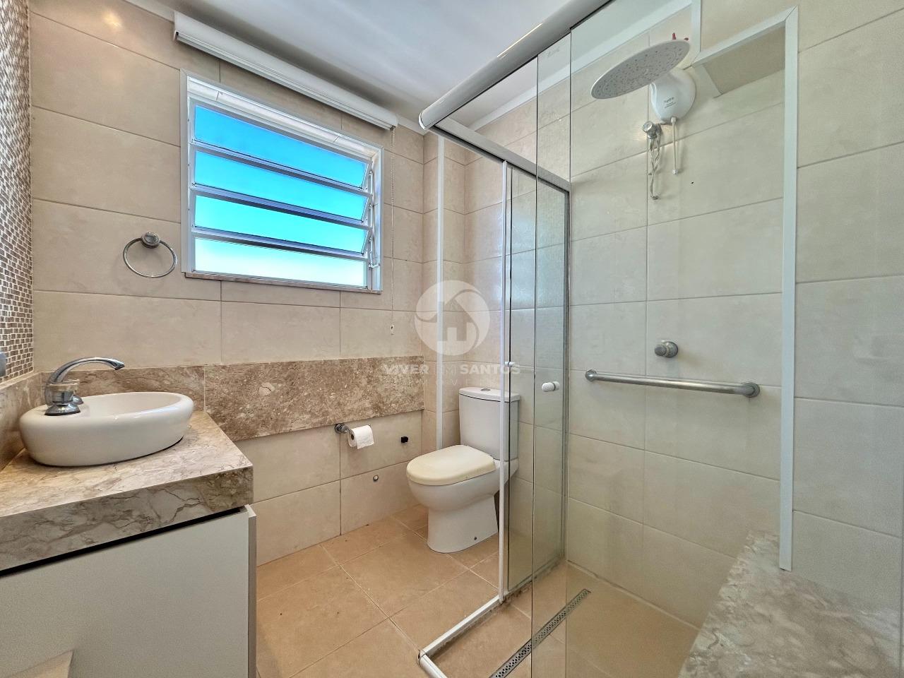 Apartamento com vista livre à venda no Gonzaga Santos/SP em Gonzaga, Santos — foto 8