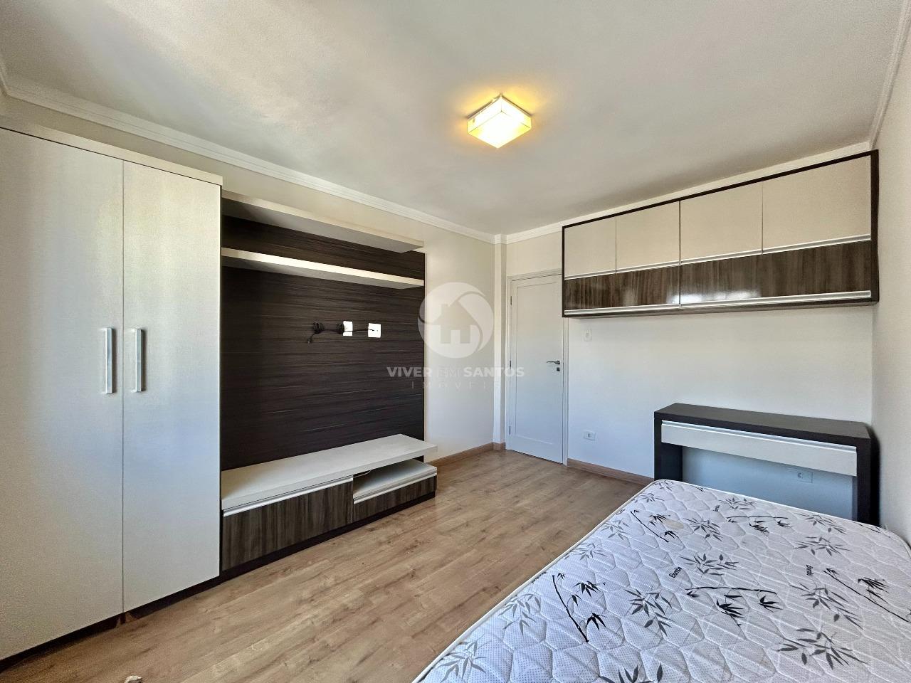 Apartamento com vista livre à venda no Gonzaga Santos/SP em Gonzaga, Santos — foto 9