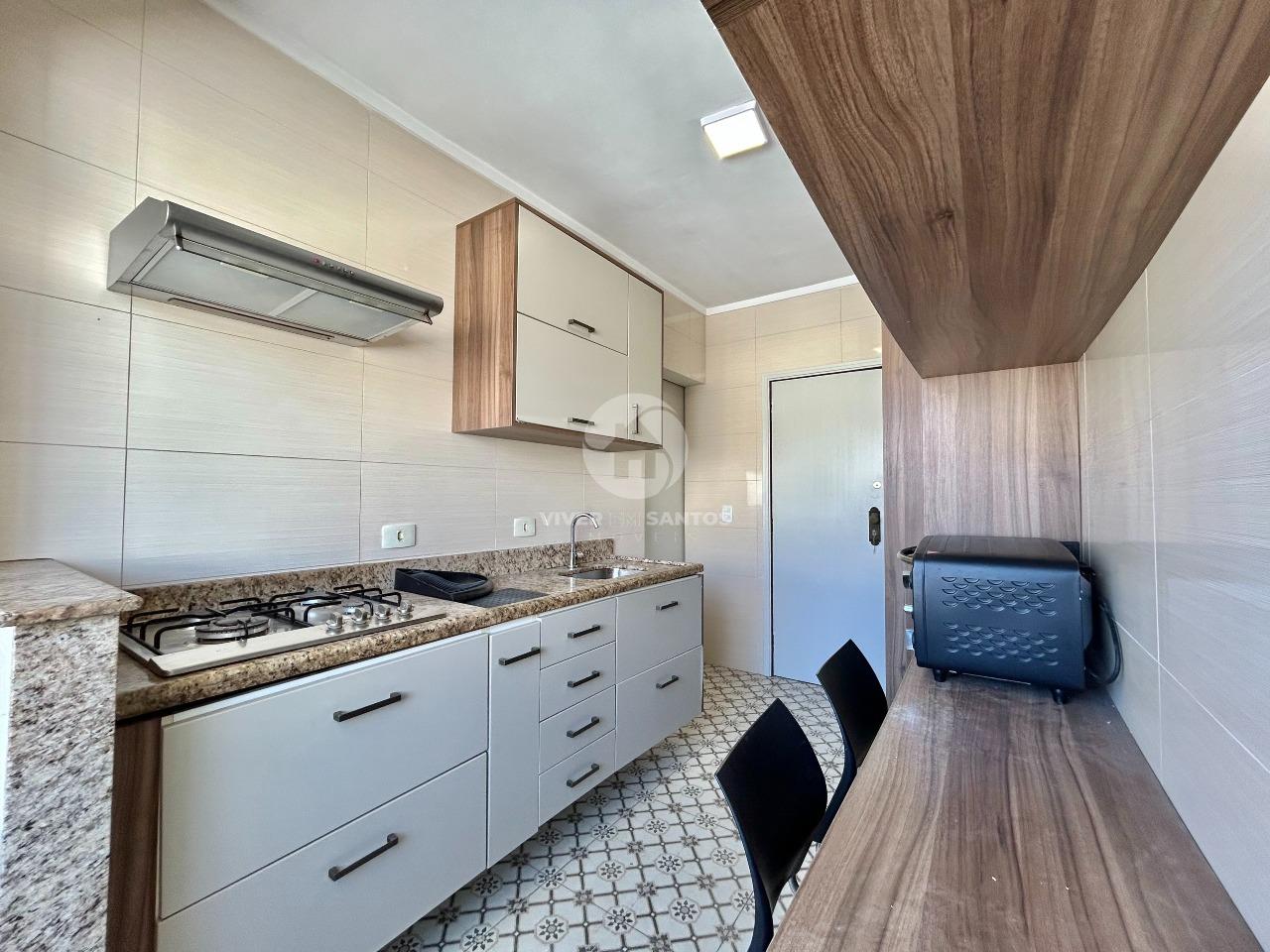 Apartamento com vista livre à venda no Gonzaga Santos/SP em Gonzaga, Santos — foto 13