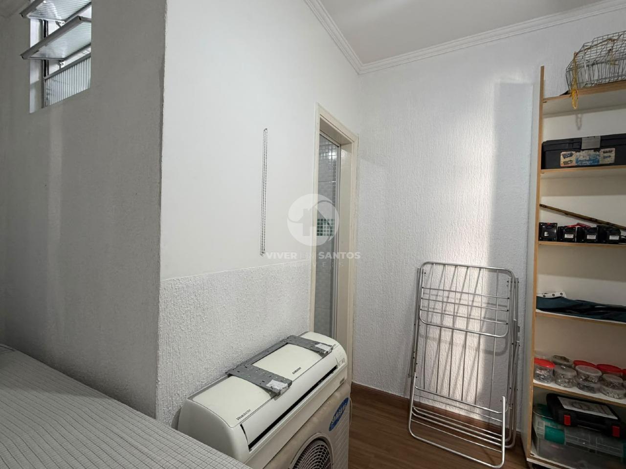 .Apartamento de 1 dormitório com dependência completa e vaga coletiva no José Menino em José Menino, Santos — foto 15
