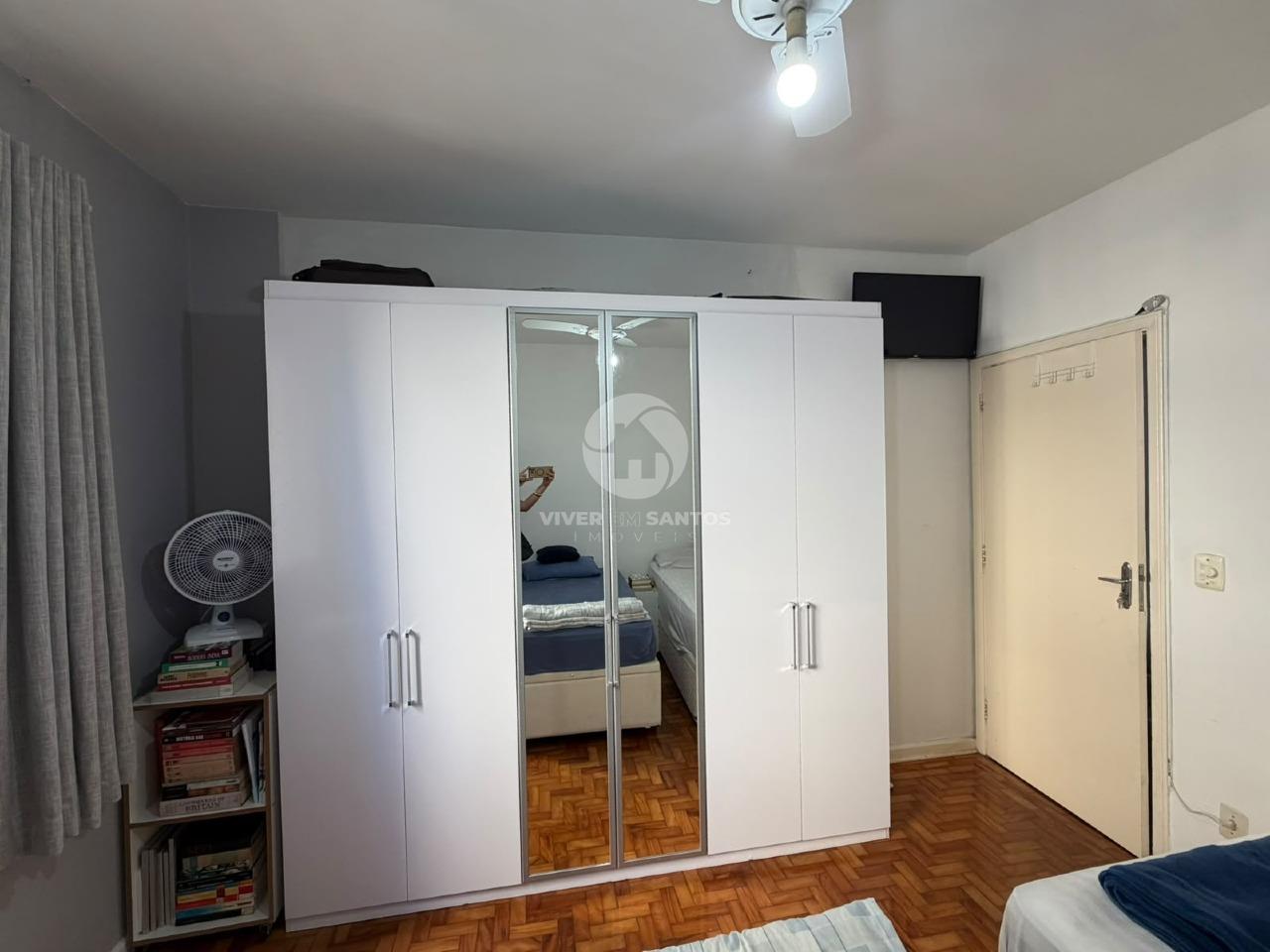 .Apartamento de 1 dormitório com dependência completa e vaga coletiva no José Menino em José Menino, Santos — foto 6