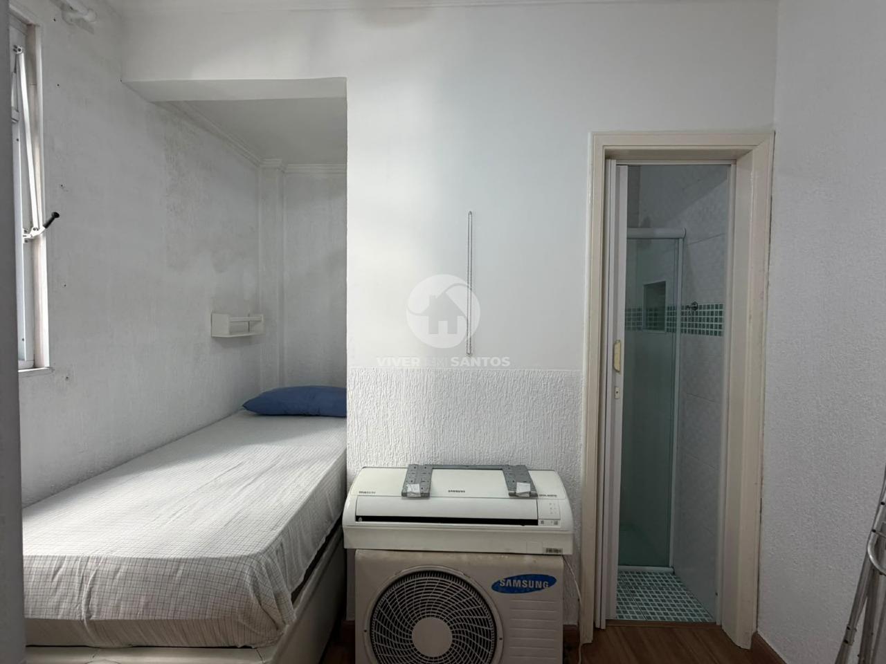 .Apartamento de 1 dormitório com dependência completa e vaga coletiva no José Menino em José Menino, Santos — foto 13