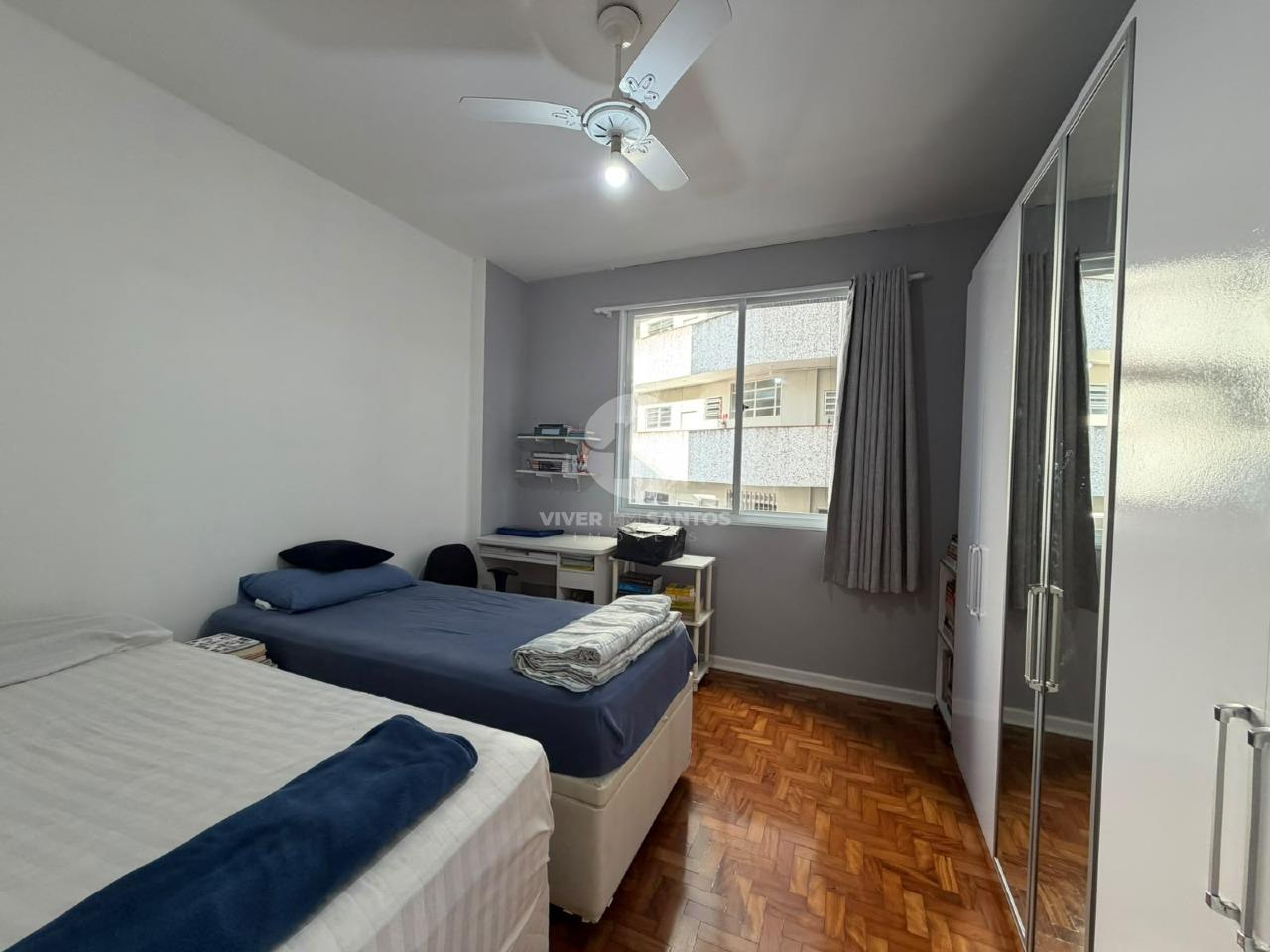 .Apartamento de 1 dormitório com dependência completa e vaga coletiva no José Menino em José Menino, Santos — foto 3