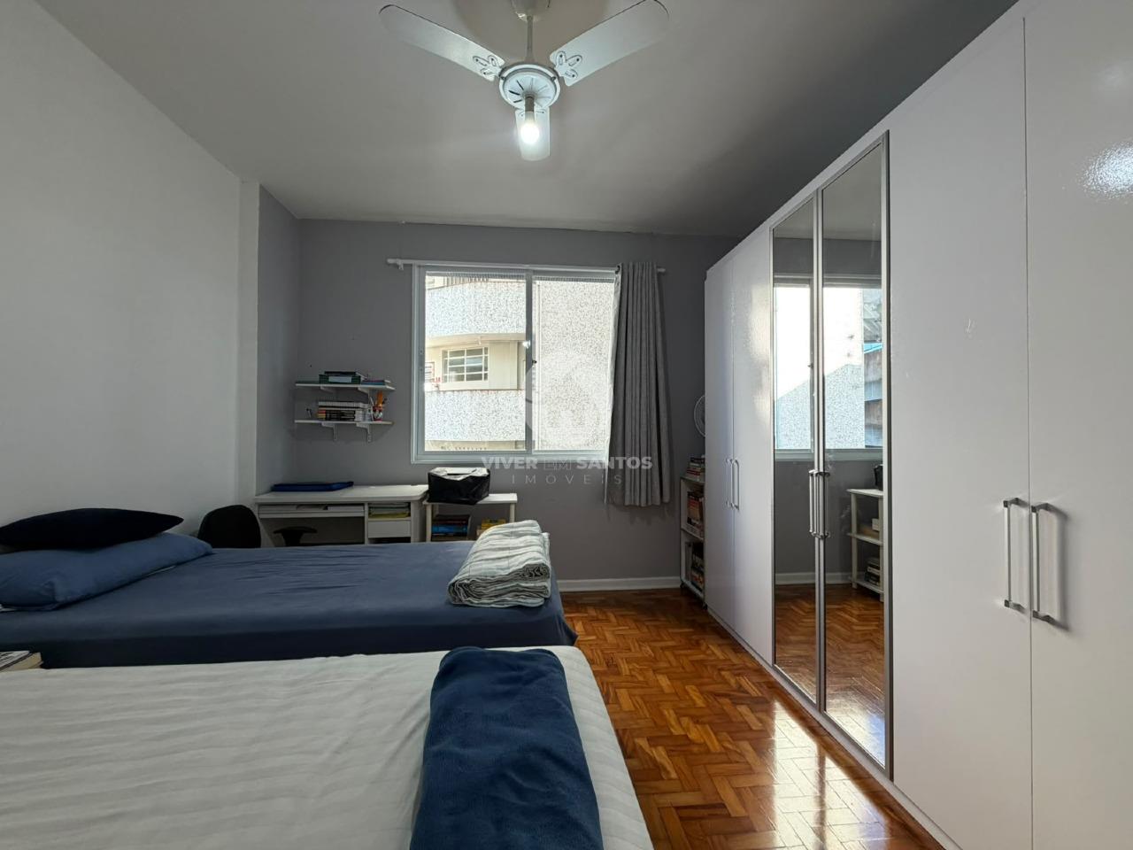 .Apartamento de 1 dormitório com dependência completa e vaga coletiva no José Menino em José Menino, Santos — foto 4
