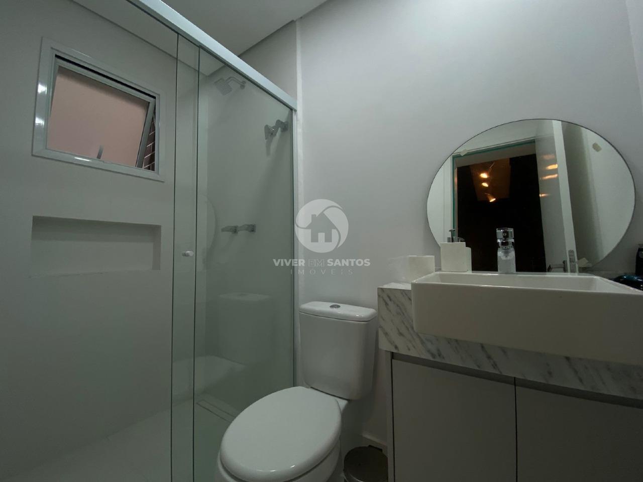 APARTAMENTO À VENDA 84 M² | 2 SUÍTES | 1 VAGA DEMARCADA NO BAIRRO APARECIDA – SANTOS/SP em Aparecida, Santos — foto 12