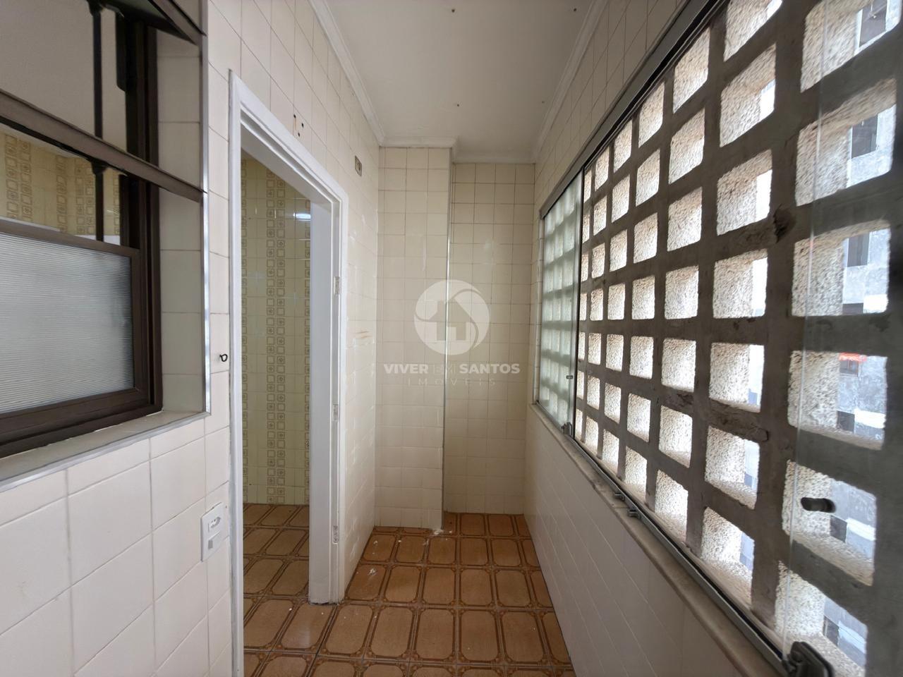 Apartamento 1 Dormitório, Andar Alto e Garagem Demarcada na Avenida da Praia do Gonzaga – Santos/SP em Gonzaga, Santos — foto 12