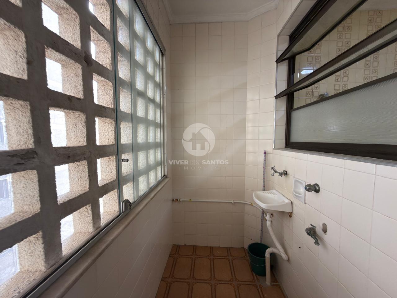 Apartamento 1 Dormitório, Andar Alto e Garagem Demarcada na Avenida da Praia do Gonzaga – Santos/SP em Gonzaga, Santos — foto 13