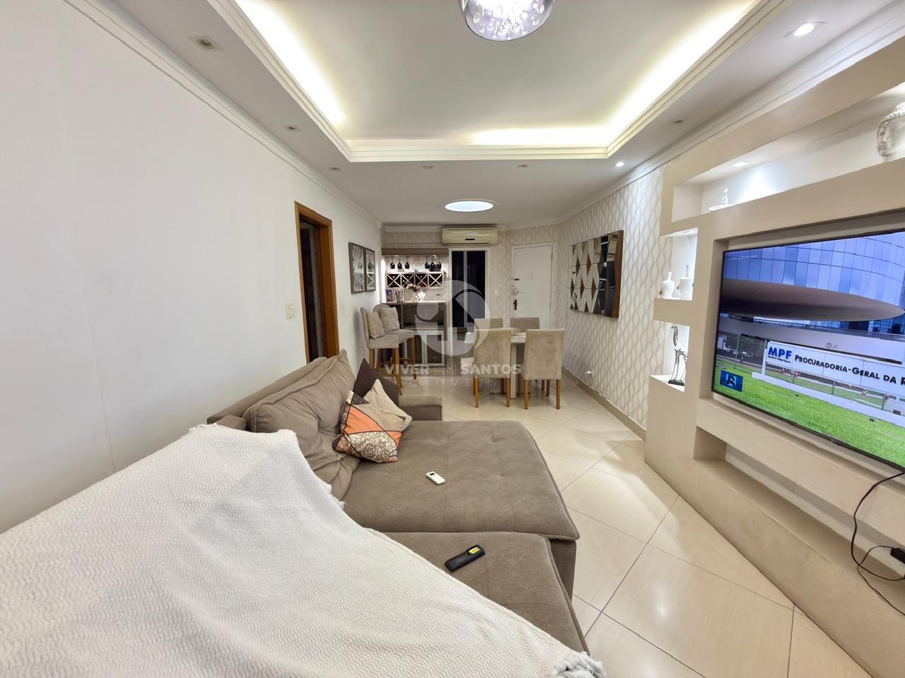 Apartamento com 2 Quartos à venda, 92m² - Campo Grande Santos/SP em Campo Grande, Santos — foto 2