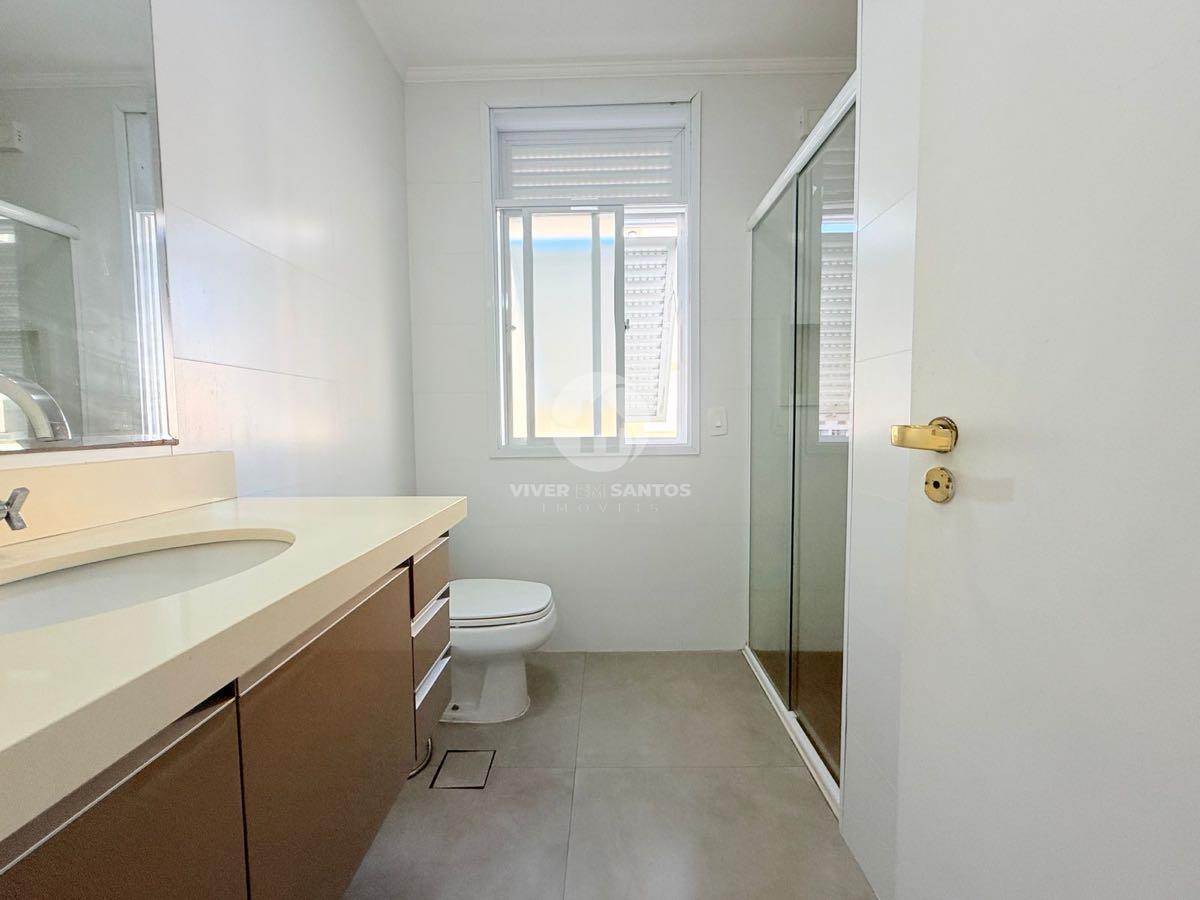 Apartamento 127 m², 3 Dormitórios, Suíte, Escritório e 2 Vagas no Gonzaga – Santos/SP em Gonzaga, Santos — foto 13