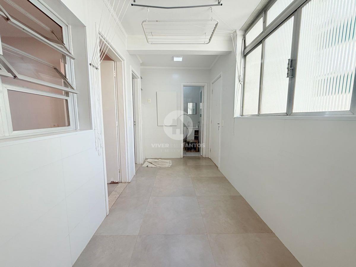 Apartamento 127 m², 3 Dormitórios, Suíte, Escritório e 2 Vagas no Gonzaga – Santos/SP em Gonzaga, Santos — foto 19