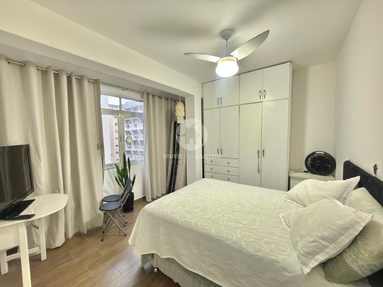 Apartamento com 1 Quarto à venda, quadra da praia - Boqueirão - Santos/SP em Boqueirão, Santos — foto 5