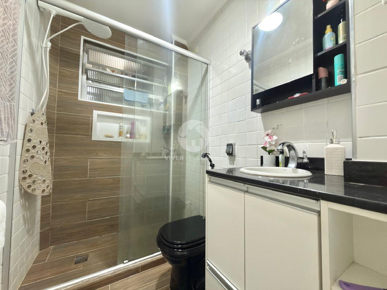Apartamento com 1 Quarto à venda, quadra da praia - Boqueirão - Santos/SP em Boqueirão, Santos — foto 8