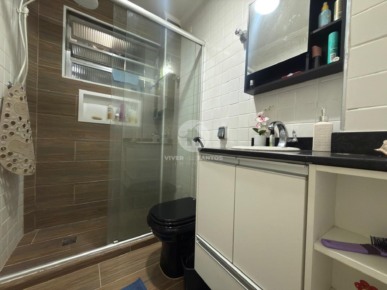 Apartamento com 1 Quarto à venda, quadra da praia - Boqueirão - Santos/SP em Boqueirão, Santos — foto 9