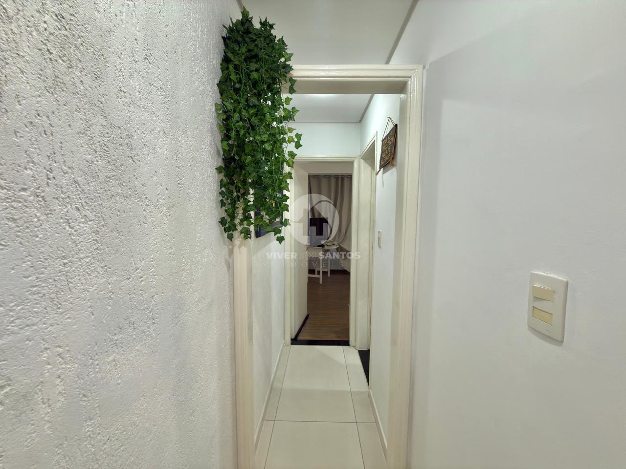 Apartamento com 1 Quarto à venda, quadra da praia - Boqueirão - Santos/SP em Boqueirão, Santos — foto 7