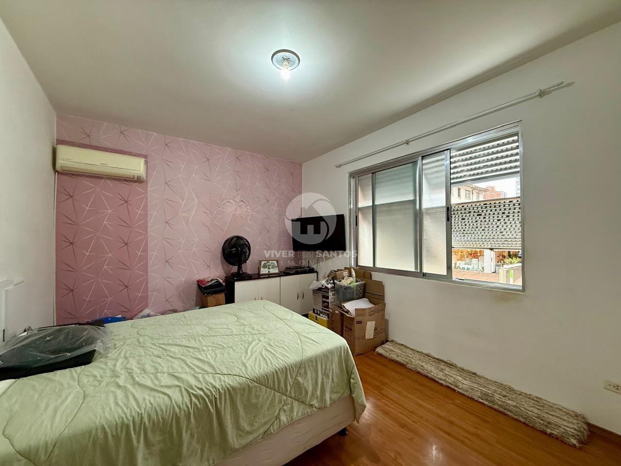 Apartamento Mobiliado, 2 Dormitórios, Suíte e Garagem a 3 Quadras da Praia no Embaré – Santos/SP em Embaré, Santos — foto 15