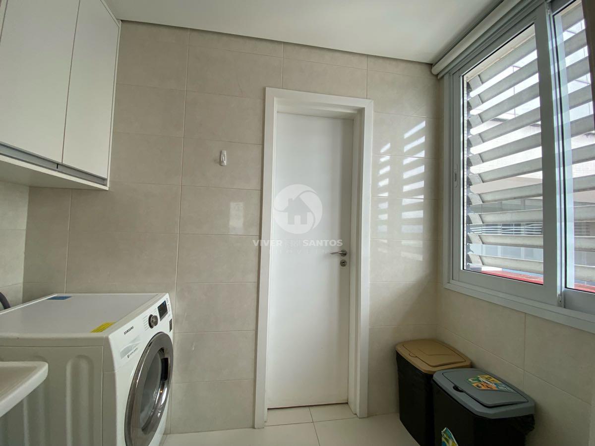 Apartamento alto padrão com vista para o mar à venda em Aparecida, Santos/SP em Aparecida, Santos — foto 17