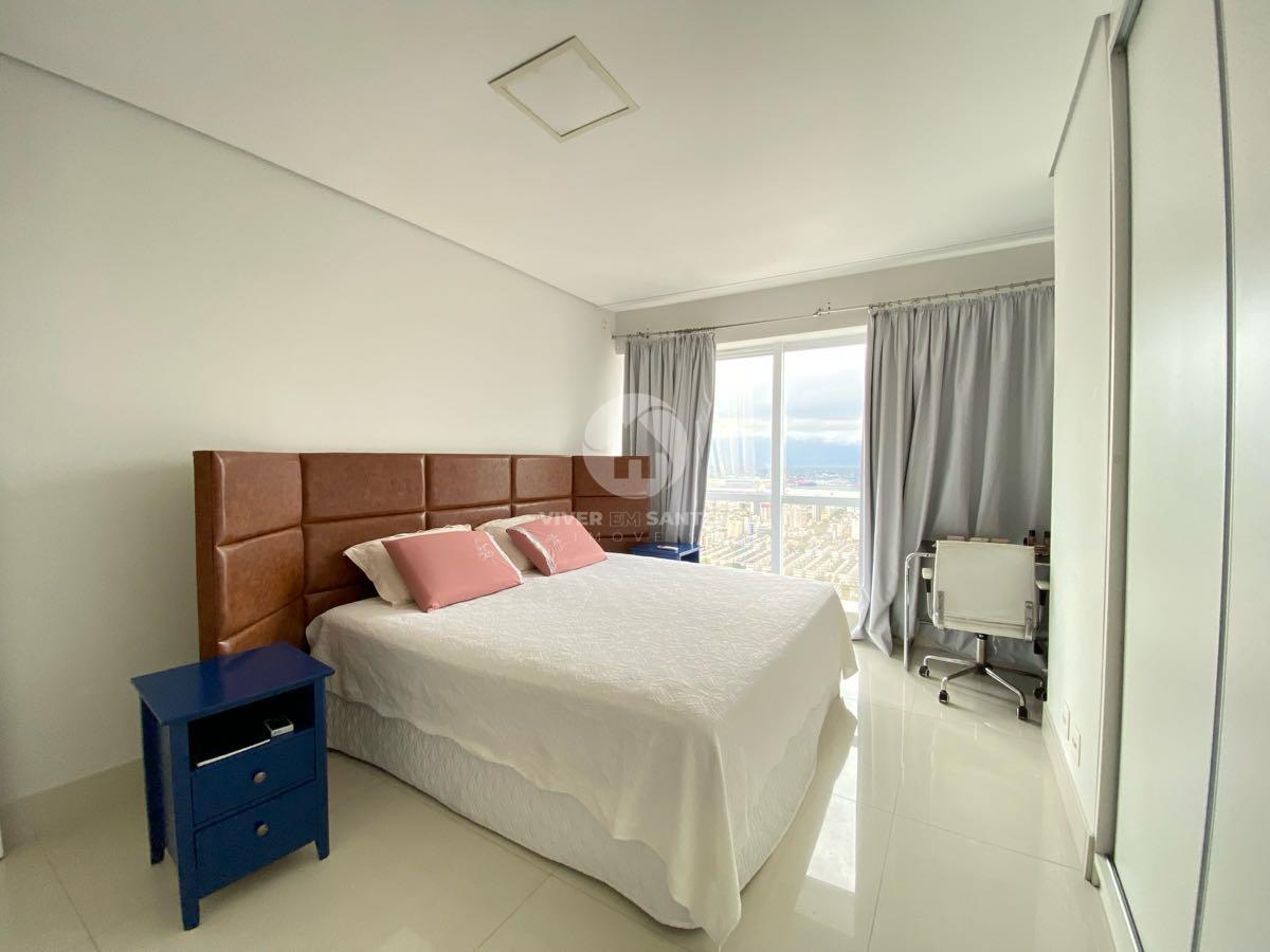 Apartamento alto padrão com vista para o mar à venda em Aparecida, Santos/SP em Aparecida, Santos — foto 7
