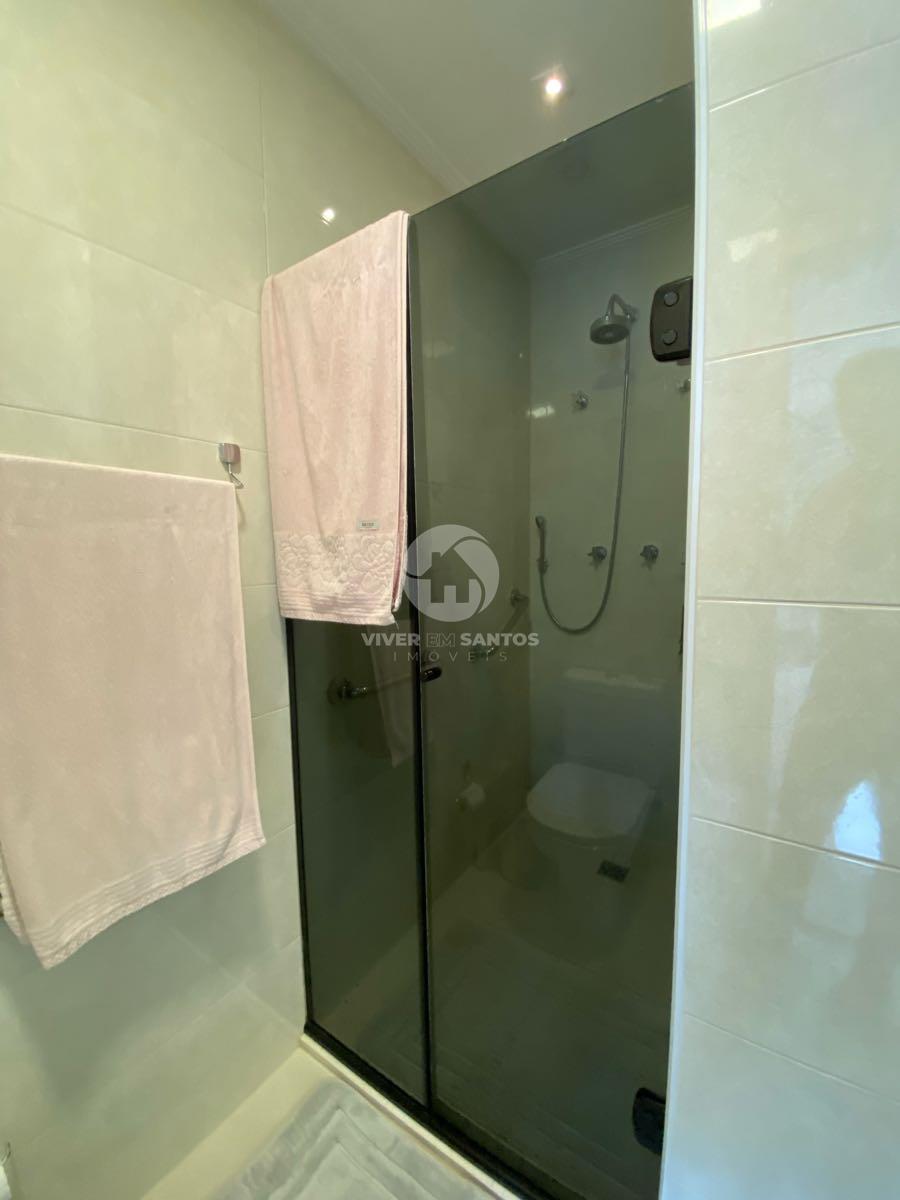 Apartamento alto padrão com vista para o mar à venda em Aparecida, Santos/SP em Aparecida, Santos — foto 10
