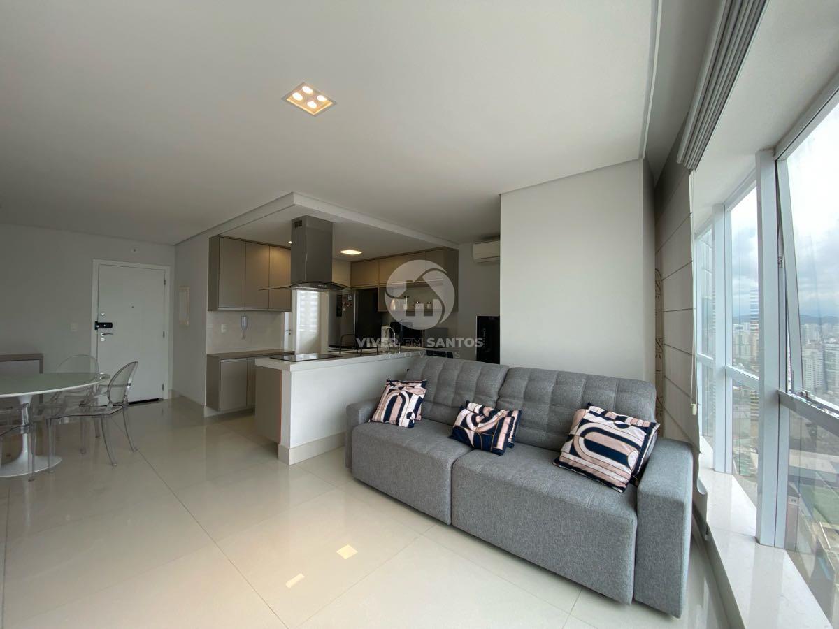 Apartamento alto padrão com vista para o mar à venda em Aparecida, Santos/SP em Aparecida, Santos — foto 3