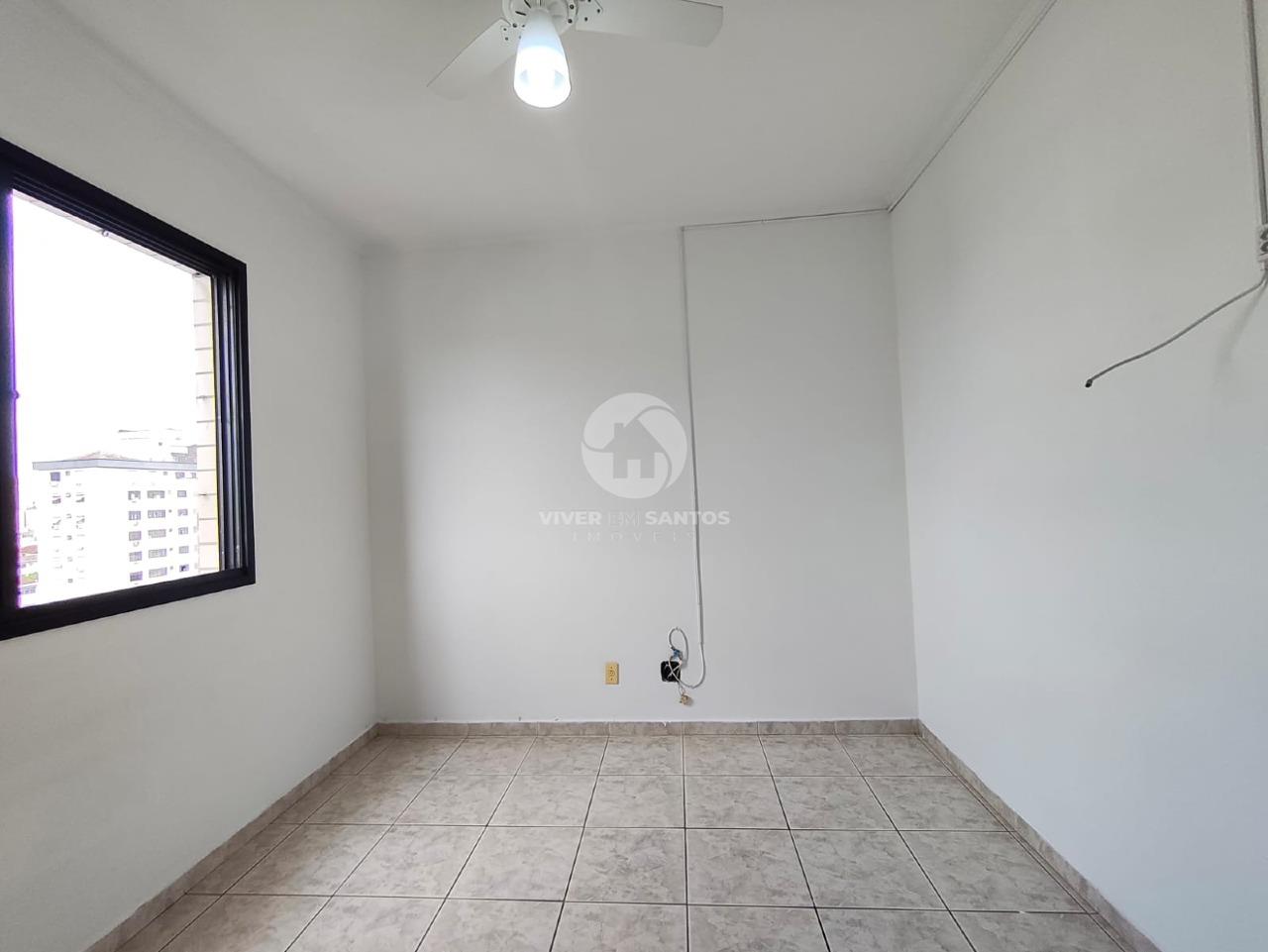 Apartamento 2 Dormitórios, Suíte, Varanda, Dependência Completa e Garagem na Aparecida – Santos/SP em Aparecida, Santos — foto 14