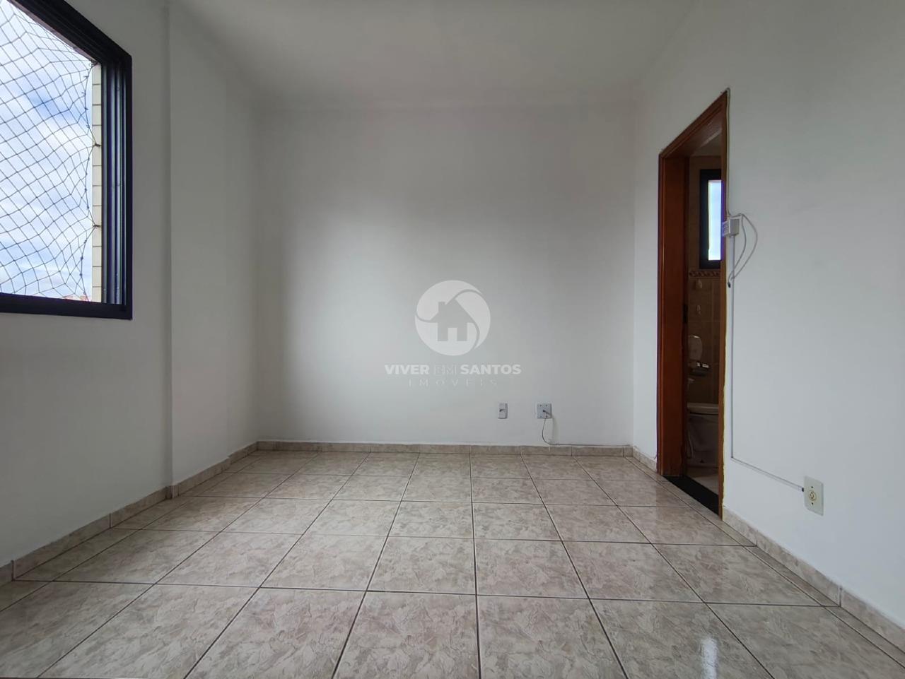 Apartamento 2 Dormitórios, Suíte, Varanda, Dependência Completa e Garagem na Aparecida – Santos/SP em Aparecida, Santos — foto 12