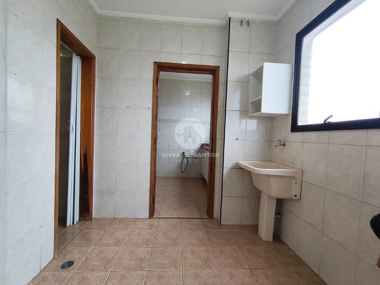 Apartamento 2 Dormitórios, Suíte, Varanda, Dependência Completa e Garagem na Aparecida – Santos/SP em Aparecida, Santos — foto 23