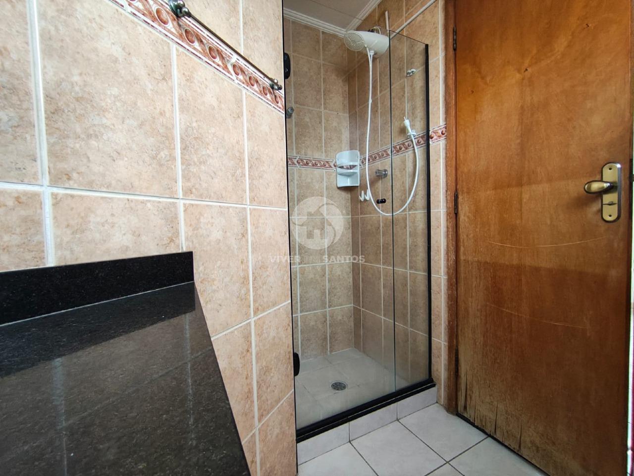 Apartamento 2 Dormitórios, Suíte, Varanda, Dependência Completa e Garagem na Aparecida – Santos/SP em Aparecida, Santos — foto 9