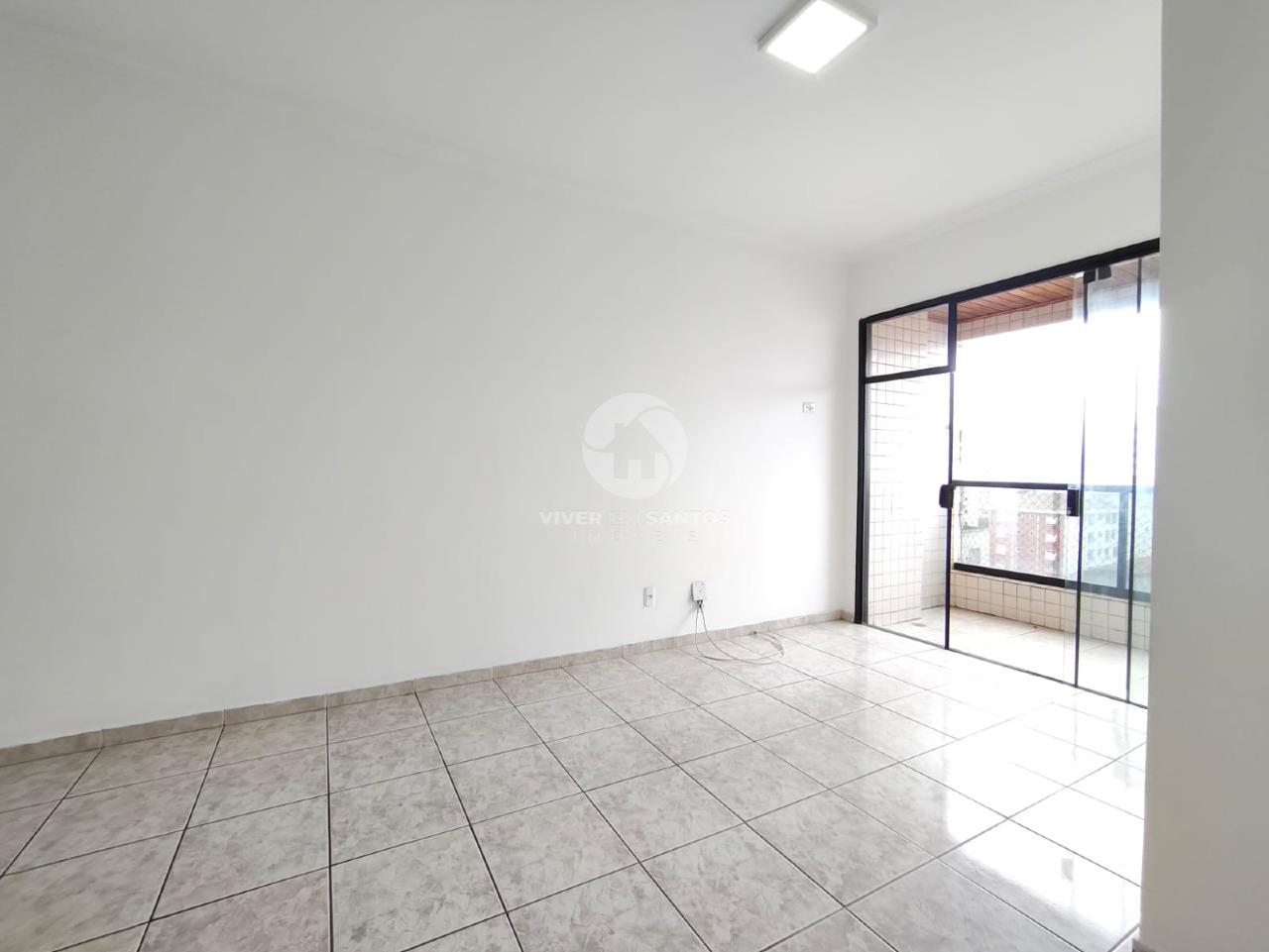 Apartamento 2 Dormitórios, Suíte, Varanda, Dependência Completa e Garagem na Aparecida – Santos/SP em Aparecida, Santos — foto 6