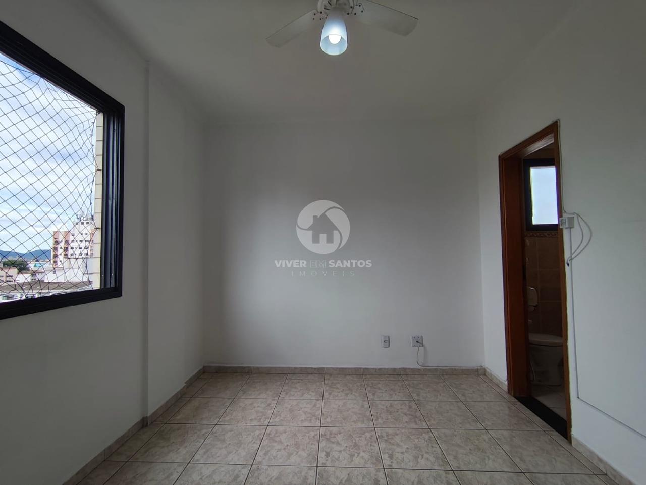 Apartamento 2 Dormitórios, Suíte, Varanda, Dependência Completa e Garagem na Aparecida – Santos/SP em Aparecida, Santos — foto 15