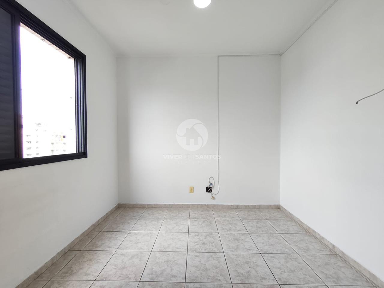 Apartamento 2 Dormitórios, Suíte, Varanda, Dependência Completa e Garagem na Aparecida – Santos/SP em Aparecida, Santos — foto 11