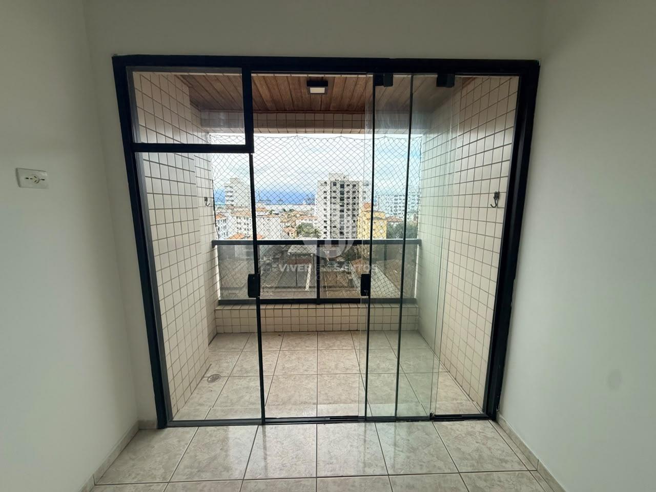 Apartamento 2 Dormitórios, Suíte, Varanda, Dependência Completa e Garagem na Aparecida – Santos/SP em Aparecida, Santos — foto 4