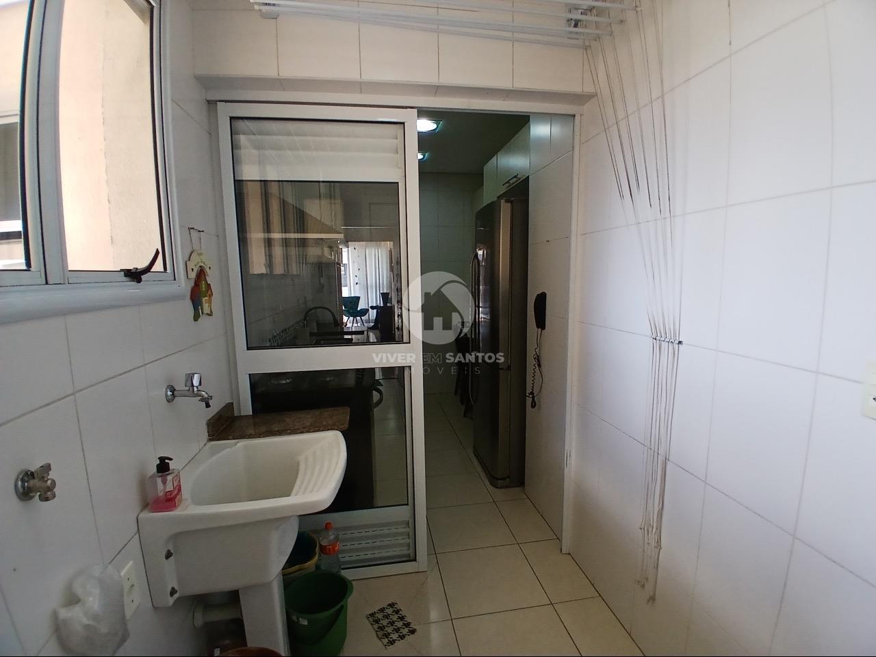 Apartamento com 3 dormitórios e varanda gourmet - Gonzaga - Santos/SP em Gonzaga, Santos — foto 24