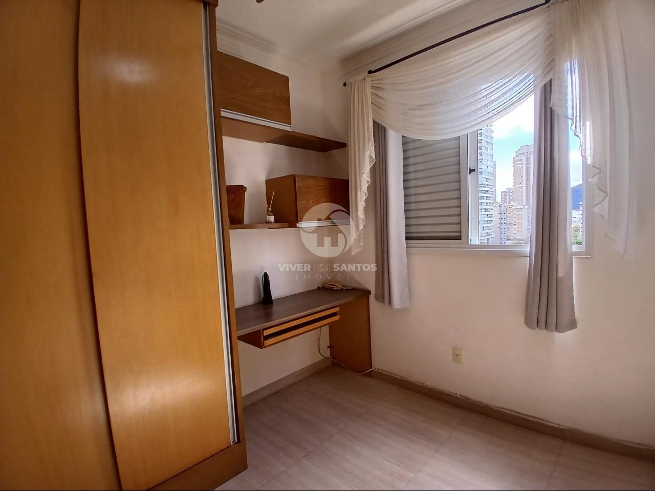 Apartamento com 3 dormitórios e varanda gourmet - Gonzaga - Santos/SP em Gonzaga, Santos — foto 11