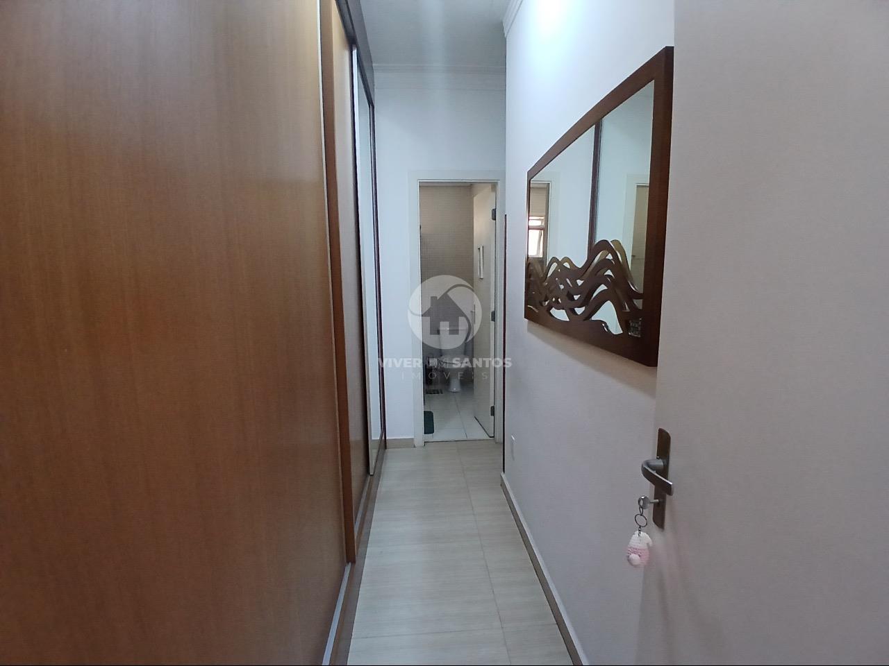Apartamento com 3 dormitórios e varanda gourmet - Gonzaga - Santos/SP em Gonzaga, Santos — foto 18