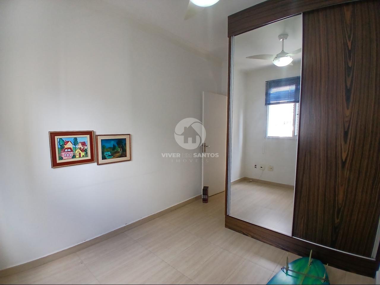 Apartamento com 3 dormitórios e varanda gourmet - Gonzaga - Santos/SP em Gonzaga, Santos — foto 12