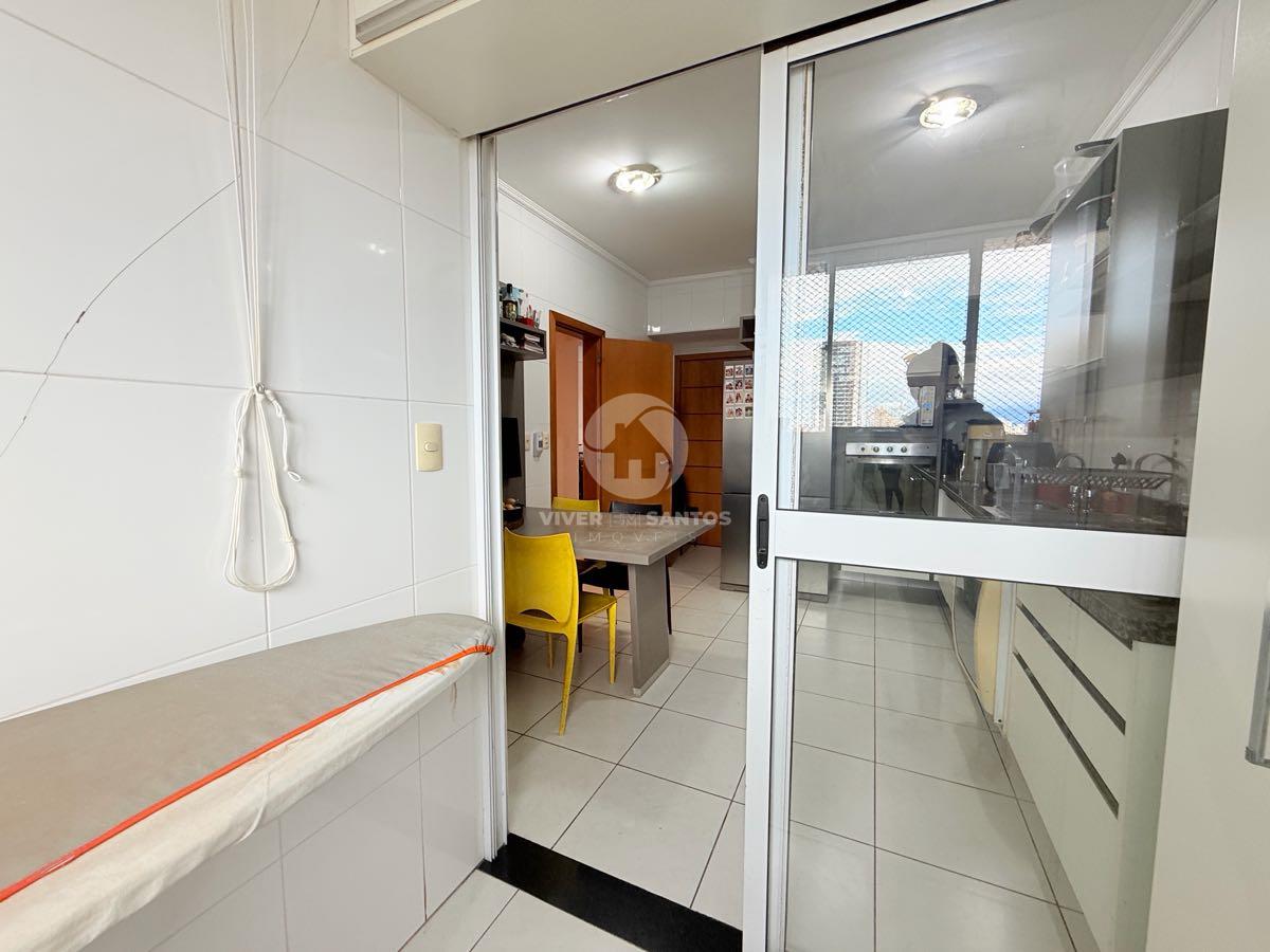 Apartamento 105 m², Suíte, Escritório, Varanda Gourmet, 2 Vagas e Lazer Completo na Aparecida – Santos/SP em Aparecida, Santos — foto 19