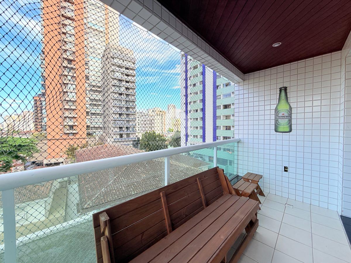 Apartamento 105 m², Suíte, Escritório, Varanda Gourmet, 2 Vagas e Lazer Completo na Aparecida – Santos/SP em Aparecida, Santos — foto 7