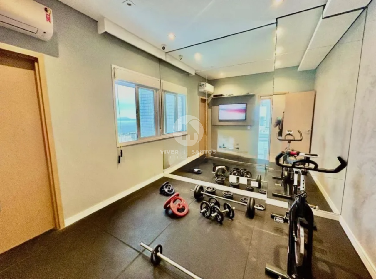 Cobertura Triplex Porteira Fechada, 4 Suítes, Piscina Privativa, Vista para o Mar e 5 Vagas – Santos/SP em Gonzaga, Santos — foto 26