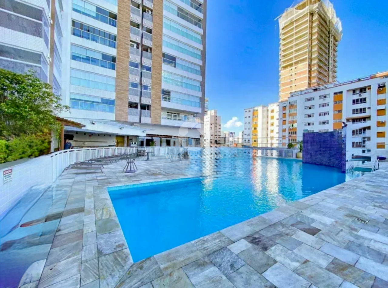 Cobertura Triplex Porteira Fechada, 4 Suítes, Piscina Privativa, Vista para o Mar e 5 Vagas – Santos/SP em Gonzaga, Santos — foto 28