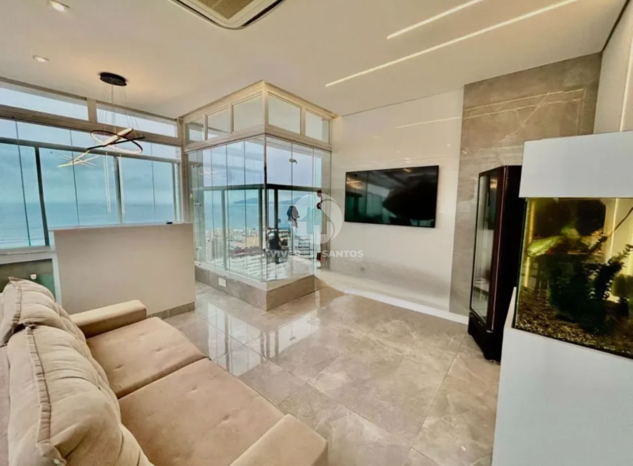 Cobertura Triplex Porteira Fechada, 4 Suítes, Piscina Privativa, Vista para o Mar e 5 Vagas – Santos/SP em Gonzaga, Santos — foto 20
