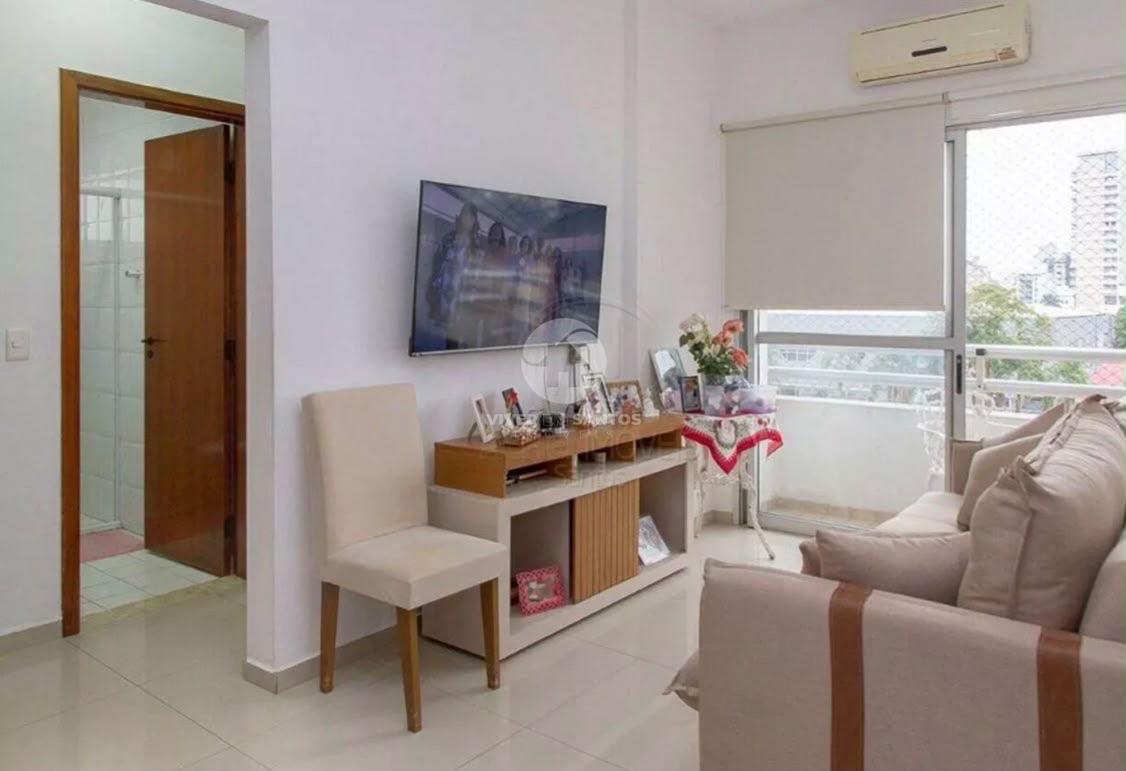 Apartamento 2 dormitórios com suíte, sacada e lazer na Encruzilhada - Santos/SP em Encruzilhada, Santos — foto 3
