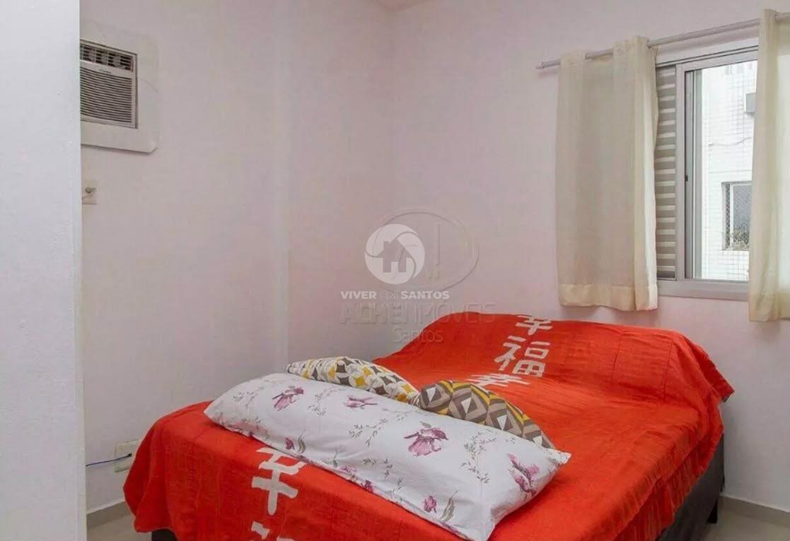 Apartamento 2 dormitórios com suíte, sacada e lazer na Encruzilhada - Santos/SP em Encruzilhada, Santos — foto 13