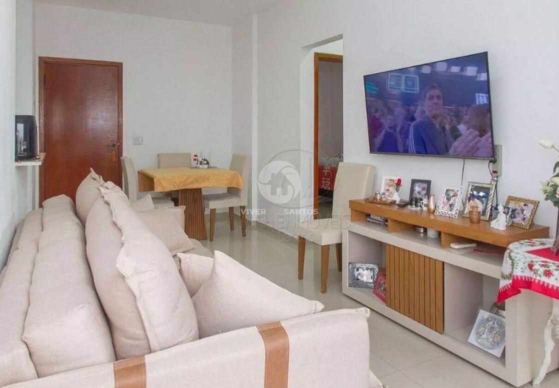 Apartamento 2 dormitórios com suíte, sacada e lazer na Encruzilhada - Santos/SP em Encruzilhada, Santos — foto 4