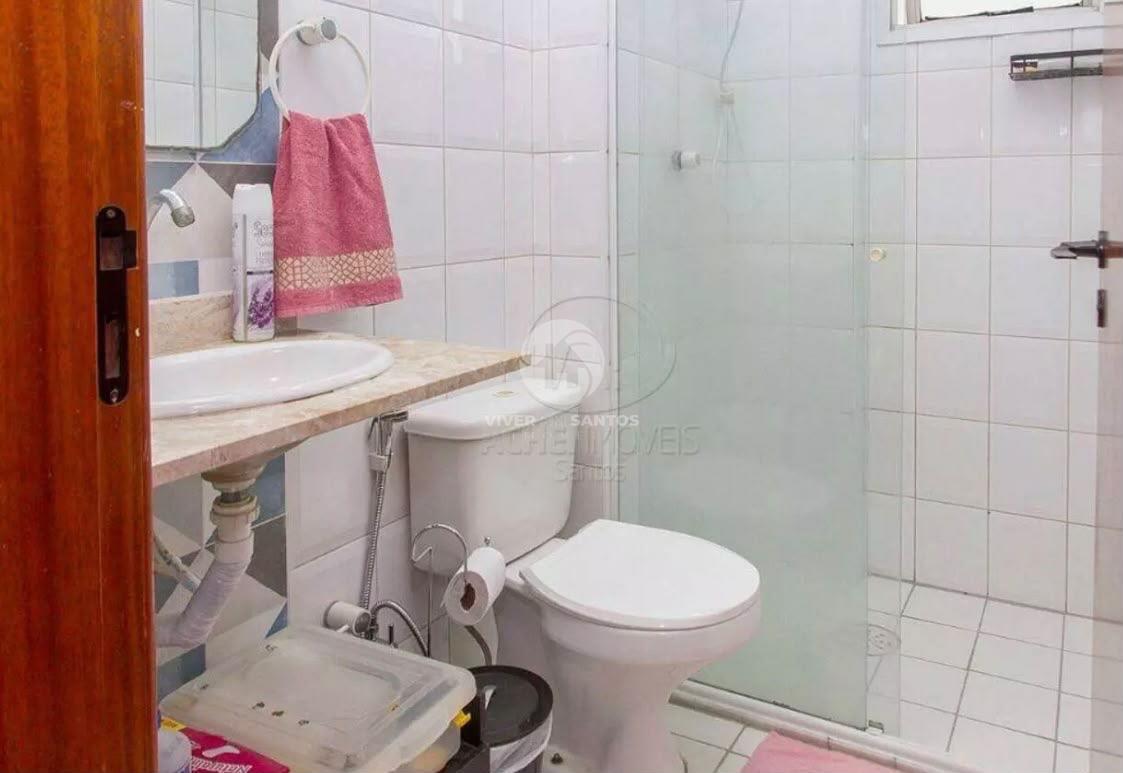 Apartamento 2 dormitórios com suíte, sacada e lazer na Encruzilhada - Santos/SP em Encruzilhada, Santos — foto 15