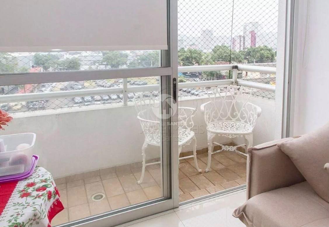 Apartamento 2 dormitórios com suíte, sacada e lazer na Encruzilhada - Santos/SP em Encruzilhada, Santos — foto 7
